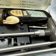 Vintage Montgomery Ward Western Field Rifle Cleaning Kit .30 Cal w/ Outers 48422