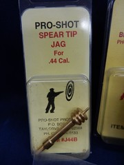 Lot of Pro-Shot .44 Cal Spear Tip Jag Brushes Patches Cleaning Kit Supplies