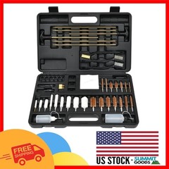 Lightweight Gun Cleaning Kit with Robust Nylon Tips & Compact Case for Easy Use
