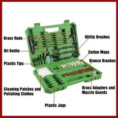MOSSY OAK Universal Gun Cleaning Kit Handgun Rifle Pistol Shotgun Firearm w/Case