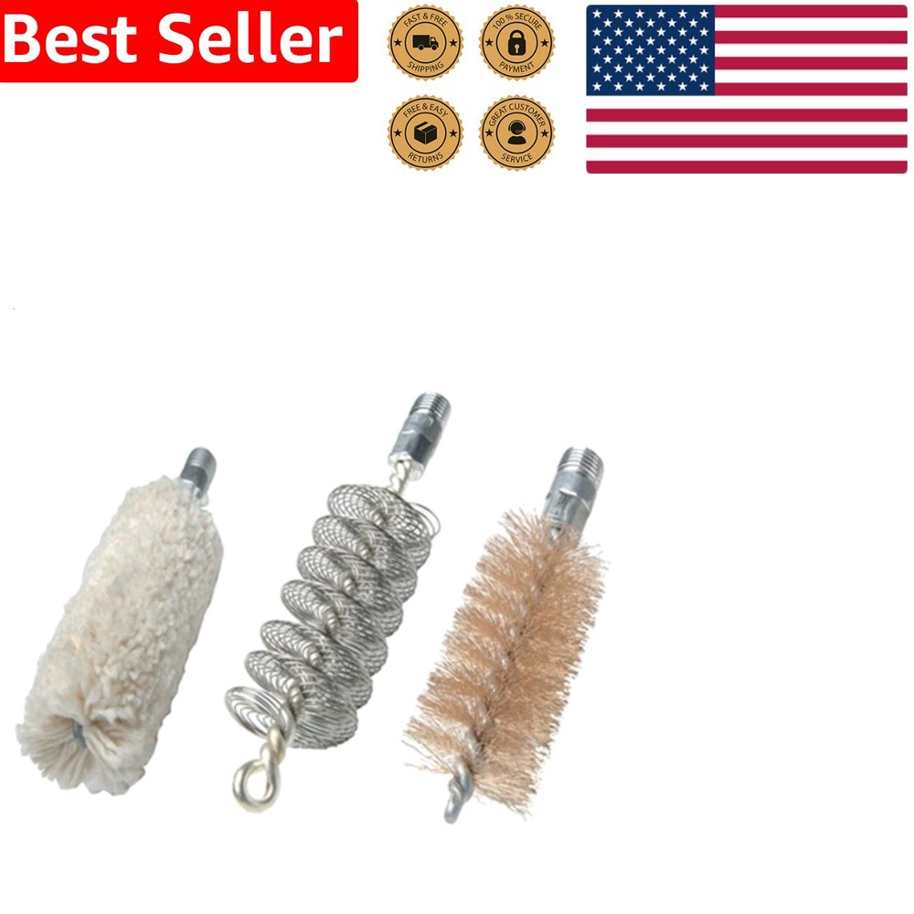 12 Gauge Shotgun Cleaning Kit 3 Pack Phosphor Bronze Brush Swab Hoppe’s 9