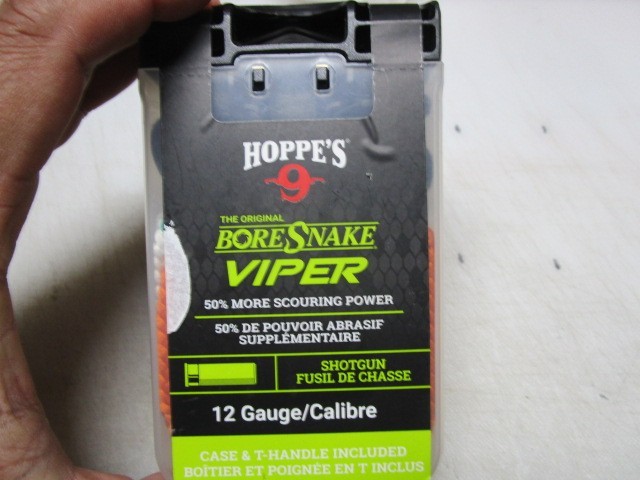 HOPPE’S 9 Viper Den Bore Snake 12 GAUGE NEW SEALED BOX