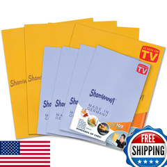 ShamWow Original Super Absorbent Multi-Purpose Cleaning Shammy Chamois Towel Clo