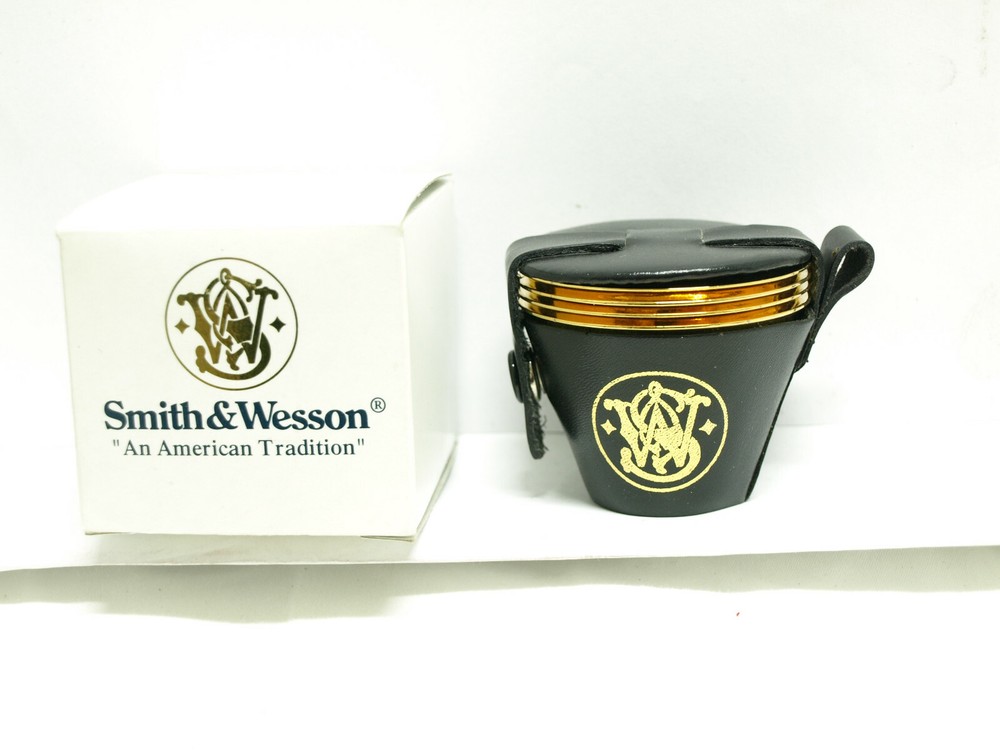 Smith and Wesson S&W Collector Set of 4 Gold Cups