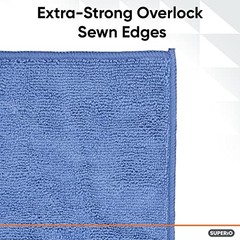 Superio Microfiber Squeegee Towel Extra Large Miracle Cloth 20 X 30 Streak