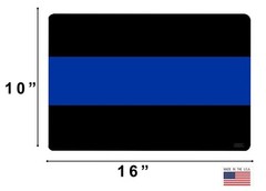 Rogue River Tactical Thin Blue Line Gun Cleaning Mat Bench Pad Gift for Polic…
