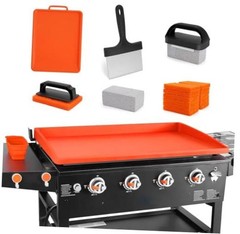 Upgraded Blackstone Griddle Cleaning Kit, with 36 Inch Silicone Griddle 20pcs