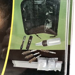 Remington Field Rod Cleaning Kit Case Patches Brushes .22 .223 .243 .270 .30