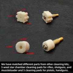 Universal Gun Cleaning Kit for Rifle Pistol Shotgun All Caliber