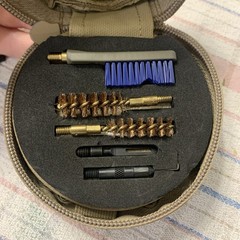 USGI OTIS 5.56 7.62 Rifle Cleaning Kit Sniper System Soft Case USED Read All