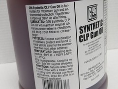 G-96 SYNTHETIC CLP GUN OIL( 1- GALLON ) MIL-PRF-63460F CLEANER #1053G USA