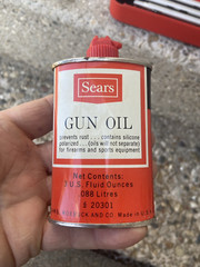 SUPER CLEAN VINTAGE SEARS ROEBUCK 12-16 GAUGE SHOTGUN CLEANING KIT