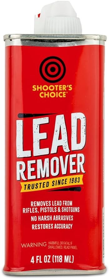 Shooter’s Choice Lead Remover 4oz Gun Cleaning Bore Cleaner Removes Lead Fouling