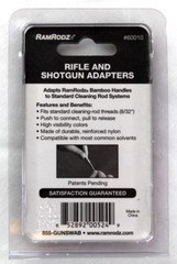 RamRodz 6pc Rifle and Shotgun Replacement Cleaning Rod Adapters #60010, New