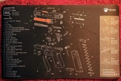 FALKO TACTICAL GLOCK GEN5 GUNSMITH WORK MAT