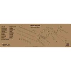 Henry Golden Boy Premium Long Gun Cleaning Bench Mat Rifle Size FDE
