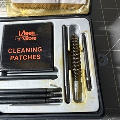 KleenBore Unused Plastic Case .30 – 8mm Gun Cleaning Kit Vintage USA