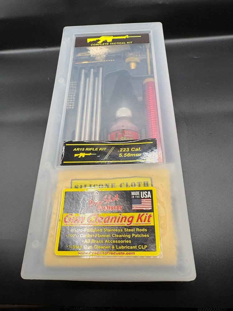 Pro-Shot Tactical Classic Box Gun Cleaning Kit, , 5.56/.223, Stainless: AR223KIT