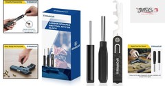 Ultimate Gun Cleaning Kit: 4-Piece Carbon Multi-Scraper & Precision Tools