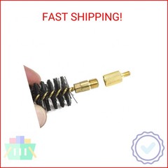 Breakthrough Clean Technologies Brass Shotgun Rod Adapter, 8-32 (Male) w/ 5/16-2