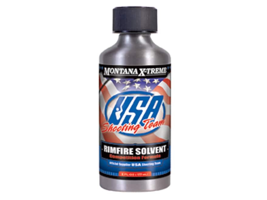 Montana X-Treme USA Shooting Team Rimfire Blend Gun Cleaner 6 oz Liquid