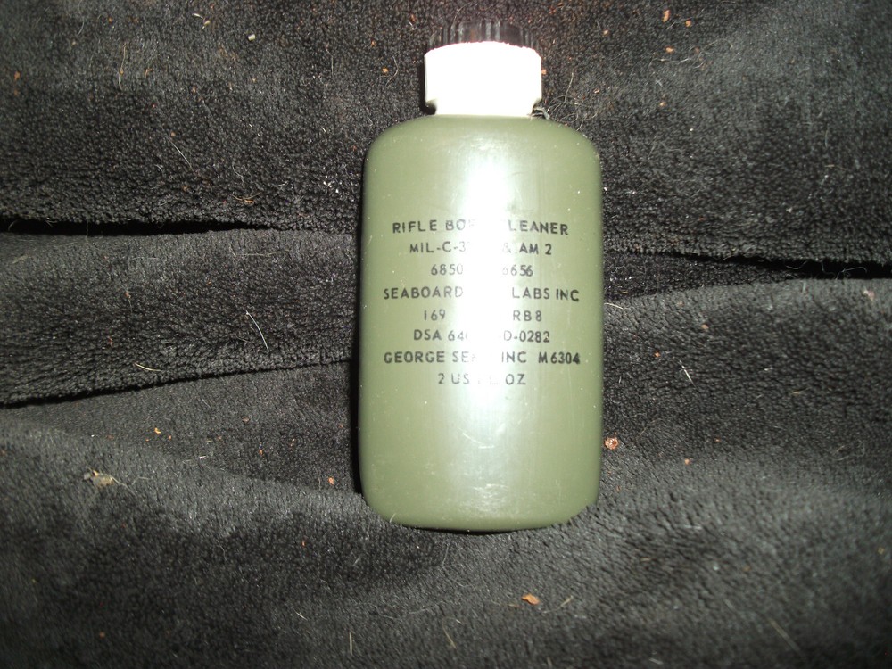 Military Solvent (Cleaner) in Plastic Bottle, 2 oz