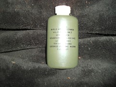 Military Solvent (Cleaner) in Plastic Bottle, 2 oz