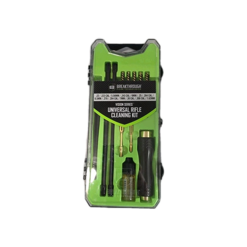 Breakthrough Clean Vision Series Universal Rifle Cleaning Kit New Sealed
