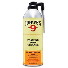 Hoppes No. 9 Foaming Bore Cleaner Removes Copper/Powder Residue 12 oz. 908