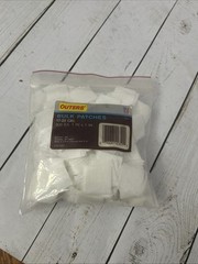 Outers Bulk Cotton Patches; 800 Patches 1”x1” 17-22 Caliber