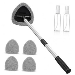 25.5″ Extra-Long Reach – Super Absorbent Coral Velvet Windshield Cleaner Gray