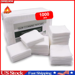 1000PCS Gun Cleaning Patches for Firearms, Highly Absorbent Gun Cleaning Clot…