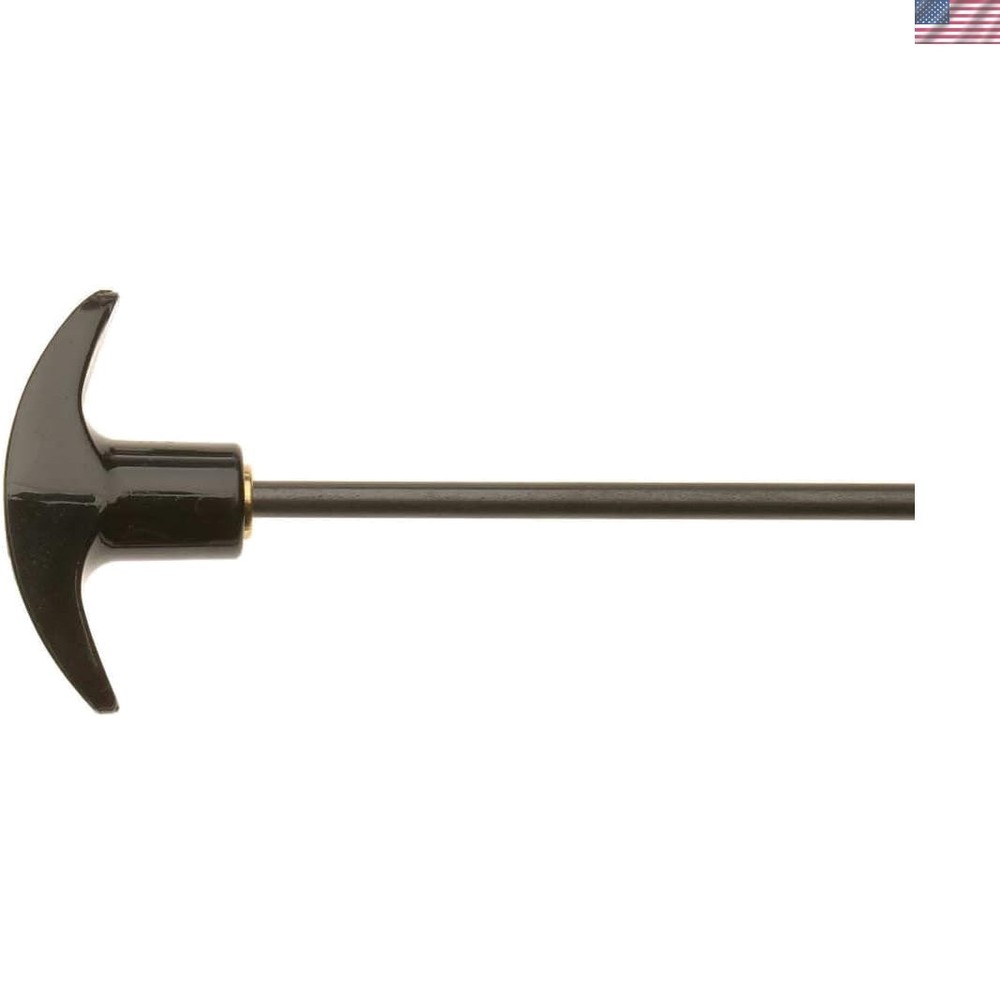 Lightweight 6.5-Inch Stainless Steel Cleaning Rod for Handguns 0.22-0.45 Caliber