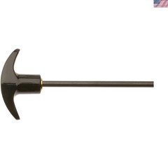 Lightweight 6.5-Inch Stainless Steel Cleaning Rod for Handguns 0.22-0.45 Caliber