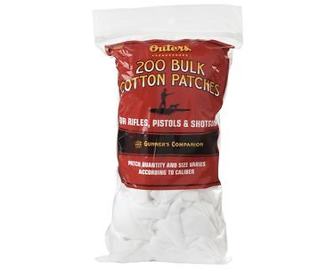 Outers .23 – .28 Caliber Bulk Bagged Patches (250 Count)