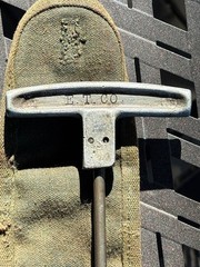 VINTAGE – USGI M7 Browning M2 .50 Cal Cleaning Rod Case (minus rods)