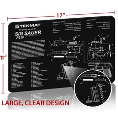 TekMat Original Gun Cleaning Mat – 17″ X 11″ – Sig Sauer P250