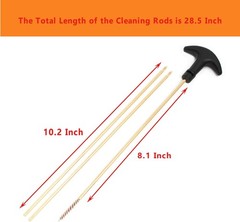 Gun Cleaning Kit Universal Gun Cleaner Shotgun Pistol Rifle All Guns W/Case