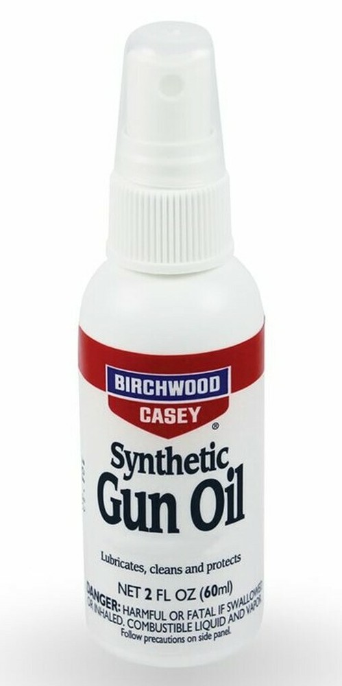 Synthetic Gun Oil Birchwood Casey 44123 2 ounce pump spray bottle