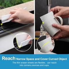 52x Magic Sponge Eraser Sheets, Upgraded Convex Point Melamine Cleaner