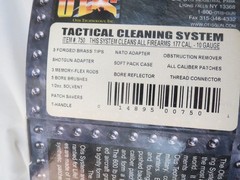 OTIS Tactical Gun Cleaning System 750, Universal .177 cal – 10 Gauge