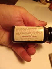 Vintage Birchwood Casey True Oil Gunstock Finish Bottle