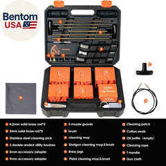 Gun Cleaning Kit Universal Supplies for All Caliber Pistol Rifle Handgun Shotgun