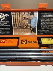 Vintage Hoppe’s Gun Cleaning Kit – ORIGINAL ALL Everything Included Orange
