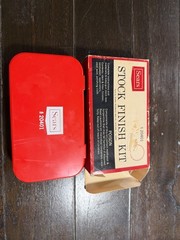Vintage Sears Roebuck & Co. Gun Stock Finish Kit No. in Red Box