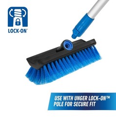 Versatile Bi-Level Wash Brush for Safe Cleaning of Boats and Delicate Surfaces