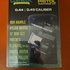 Clenzoil Pistol, 44/45 Caliber, Black, Gun Cleaning Kit
