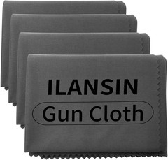 Durable 4 Pack Microfiber Gun Wipes – Individually Packaged for Convenience