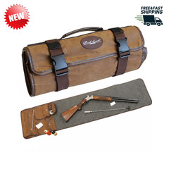 Gun Cleaning Mat for All Guns Waxed Canvas Handle Portable Weather Resistant Pad