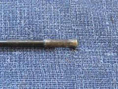 WWI GERMAN MAUSER Gew 98 M1908 M1909 M1912 CLEANING ROD w MANUFACTURER STAMP